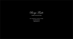 Desktop Screenshot of borgotessile.com